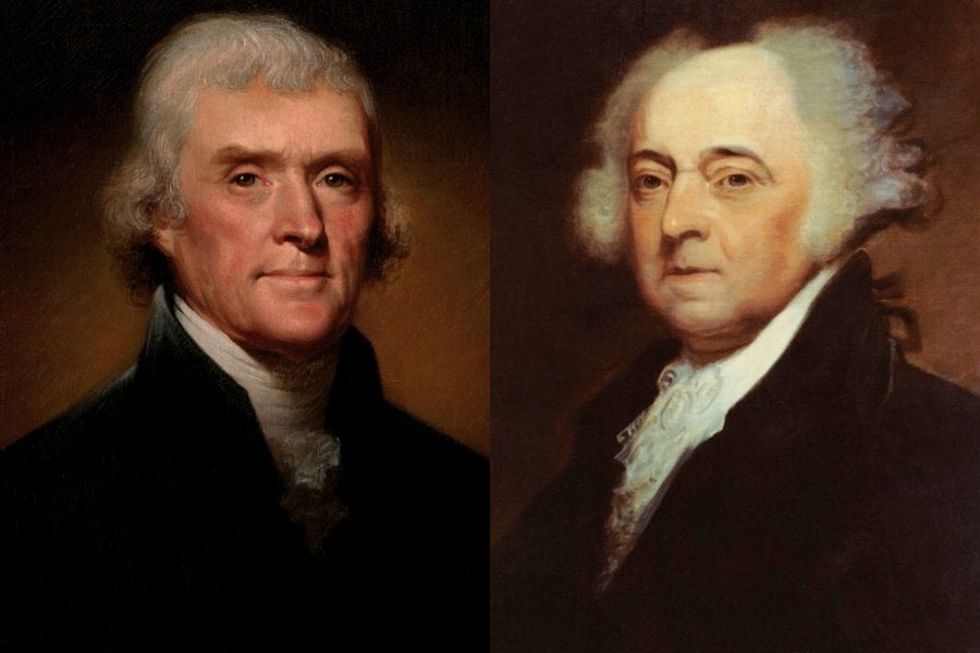 Death Of Thomas Jefferson And John Adams