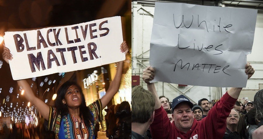 Black White Lives Matter