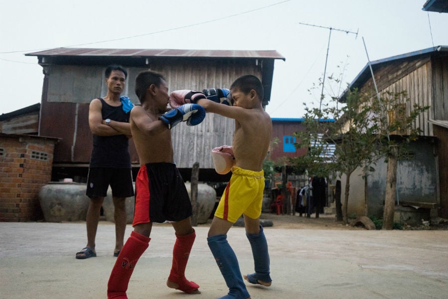 Cambodia Child Boxer 2