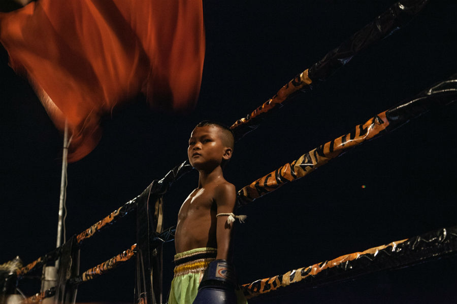 Cambodia Child Boxer