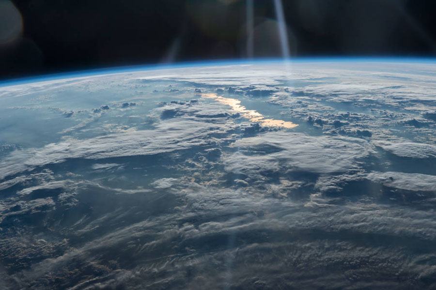 planet earth seen from space