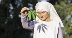 Nun Holding Weed