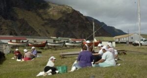 Tristan Da Cunha Fish Factory Workers Featured