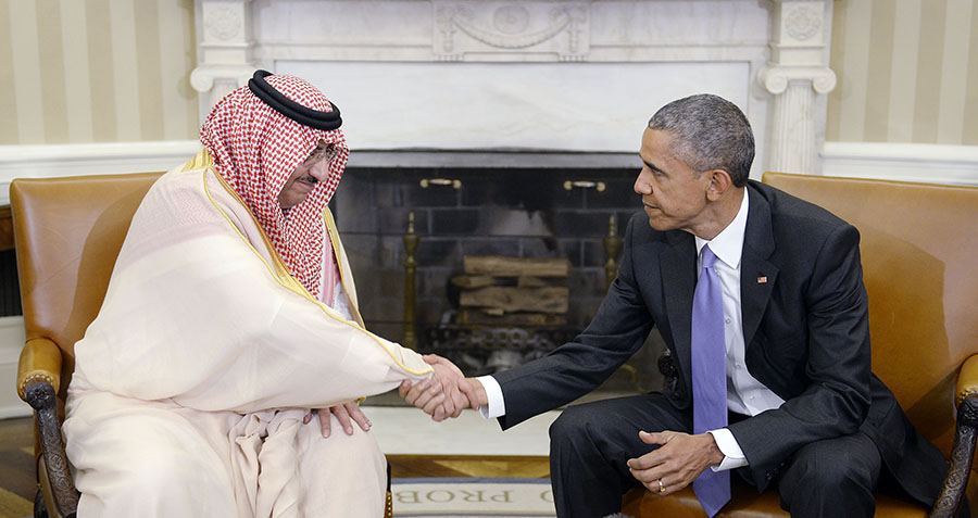 Saudi Crown Prince Prince Mohammed Bin Nayef Meets With Obama At The White House