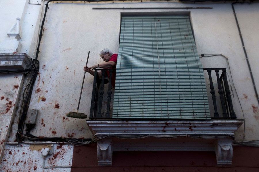 Woman Cleaning