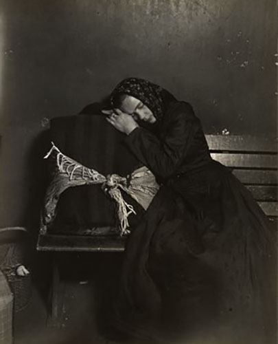 Slavic Immigrant At Ellis Island