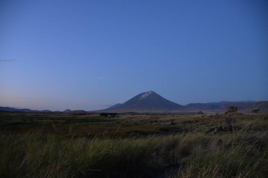 Dawn At Lake Natron