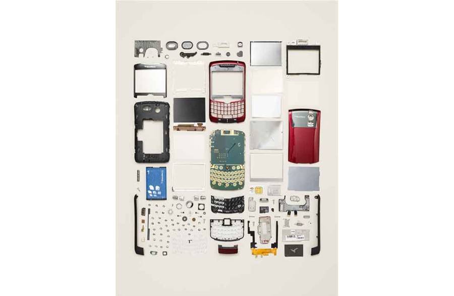 Disassembled Mobile Phone