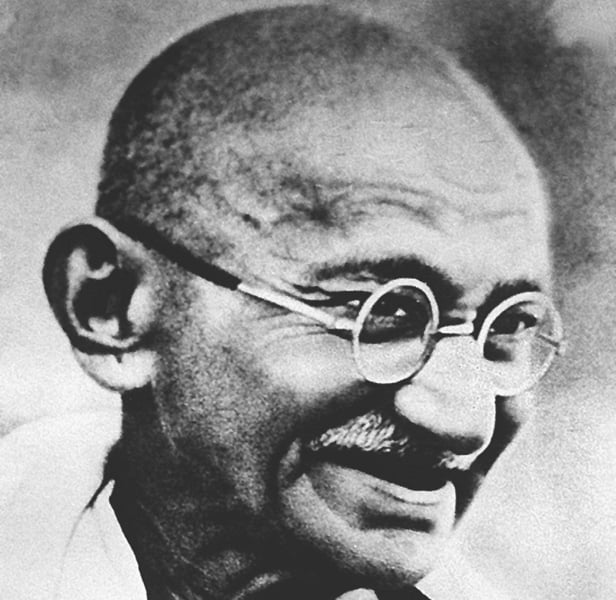 Gandhi Facts Portrait