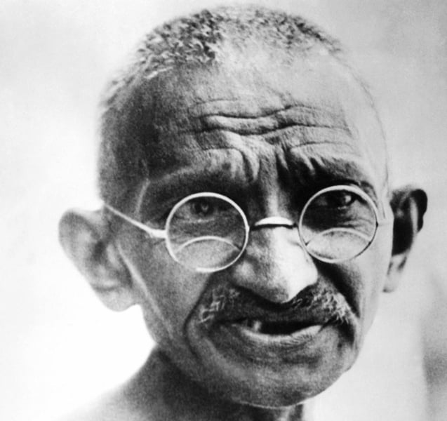 Gandhi Facts Portrait