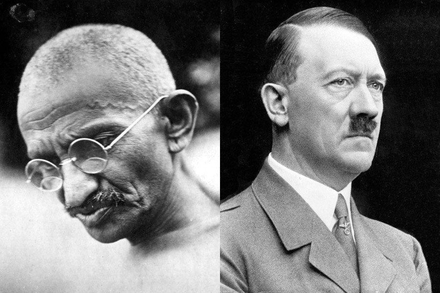 Gandhi Hitler