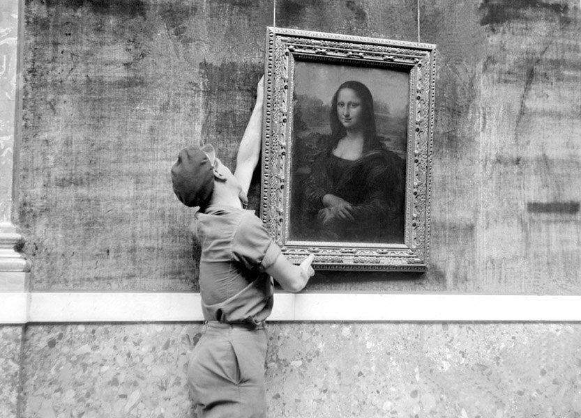 Mona Lisa During World War 2