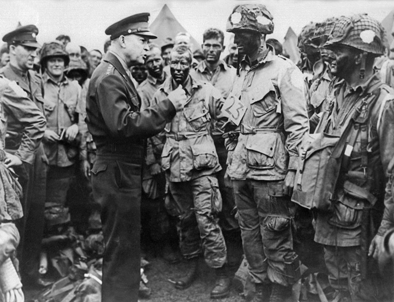General Eisenhower After D-Day