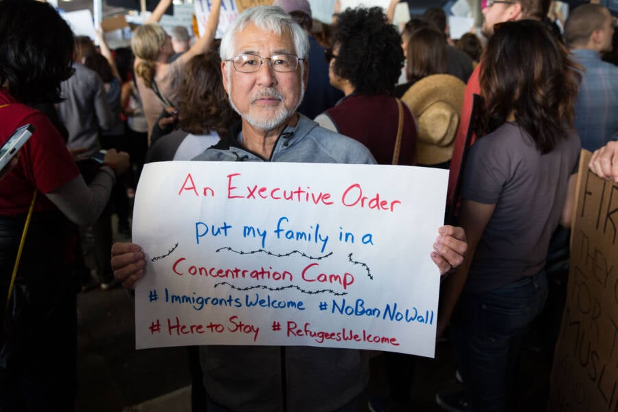 Protesting The Trump Muslim Ban
