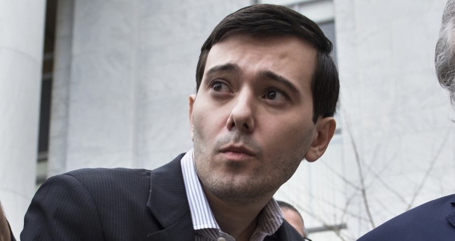 Shkreli Shirt Unbuttoned