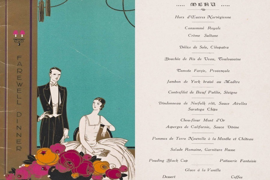 Vintage Menus Pennland