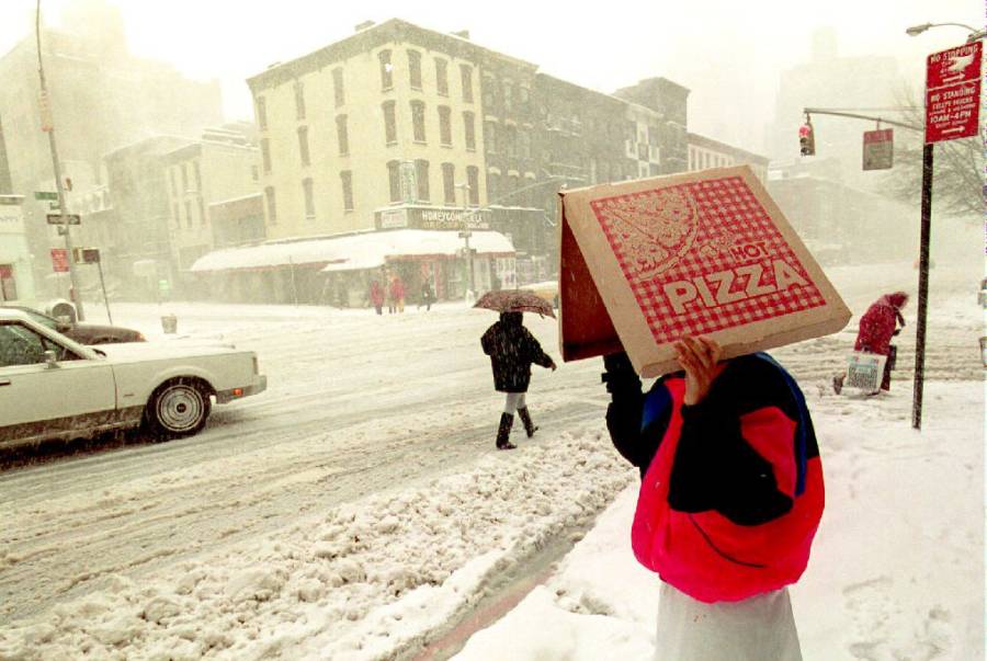 Blizzard Pizza Box