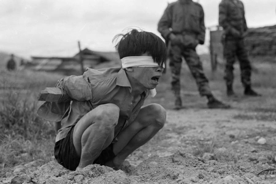 Interrogation Of Viet Cong Prisoner