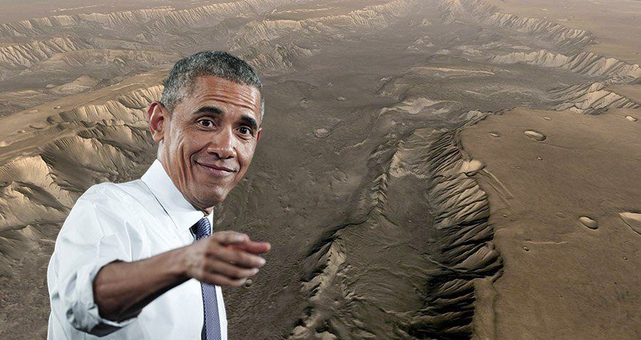 Obama Mars