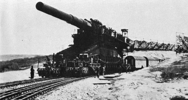 A Nazi War Train Hauled the Biggest Gun Ever Made - Warrior Maven: Center  for Military Modernization