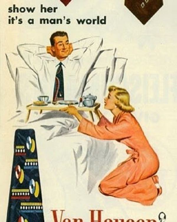 Sexist Van Heusen Ad