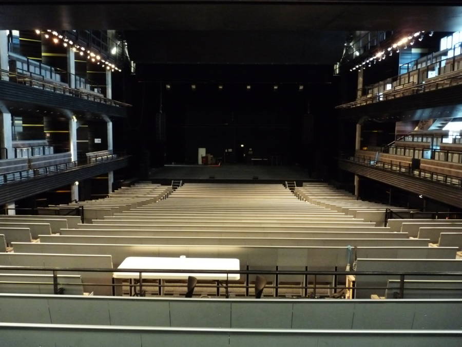 Silo Interior Seats Stage