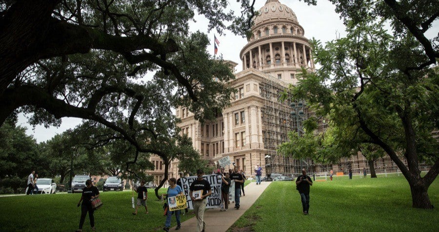 Texas Death Penalty Protest