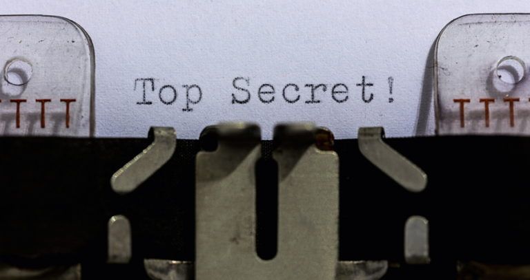 Top Secret Typewriter