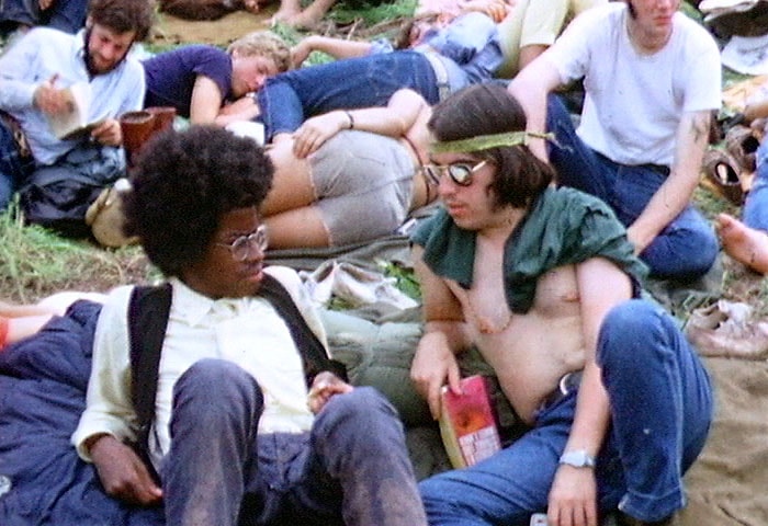Woodstock Hippies 1969