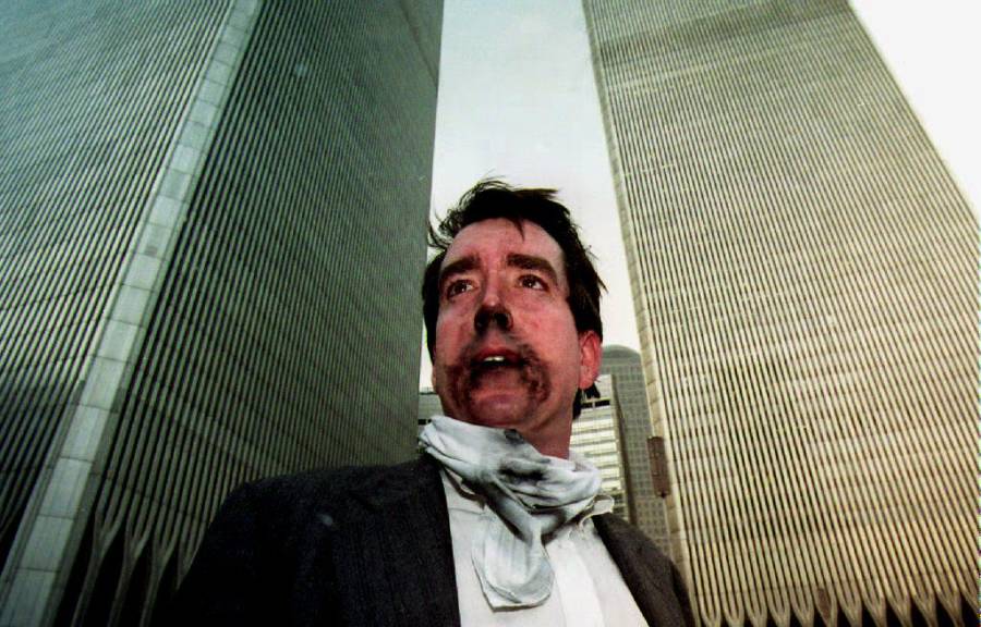 Wtc Soot On Face