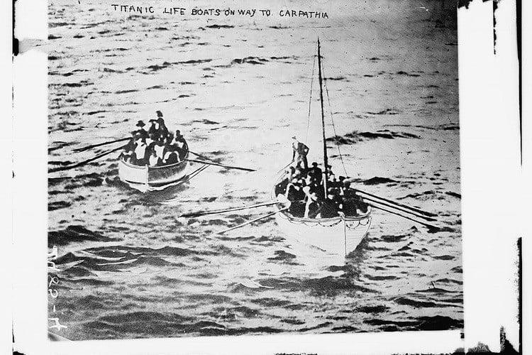 Life Boats From The Titanic