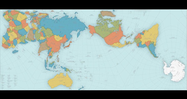 AuthaGraph Map The World s Most Accurate Map Wins Prestigious Design 