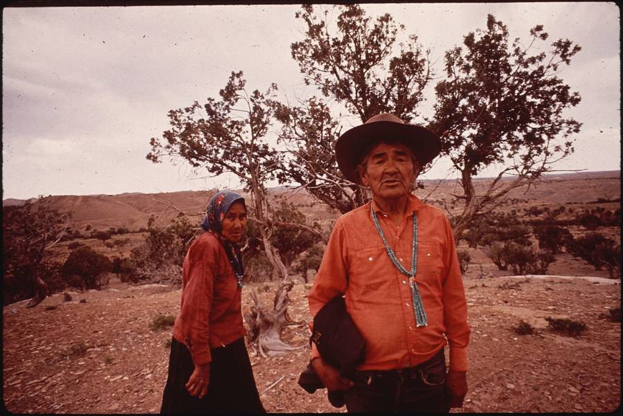 Navajo Man And Woman