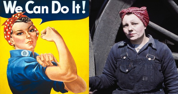 Real-Life Rosie The Riveters: World War II Factory Women