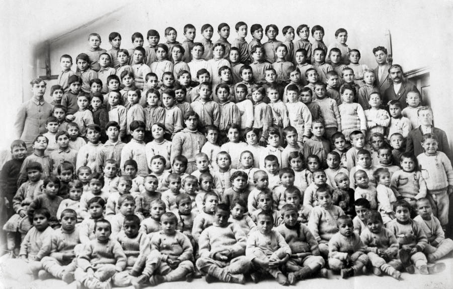 Rows Of Children