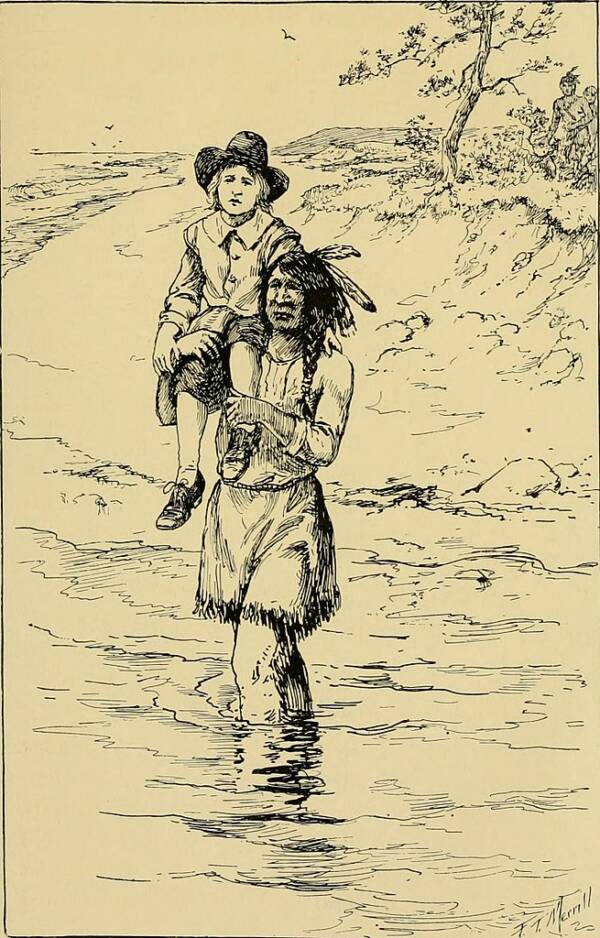 Squanto With A Child