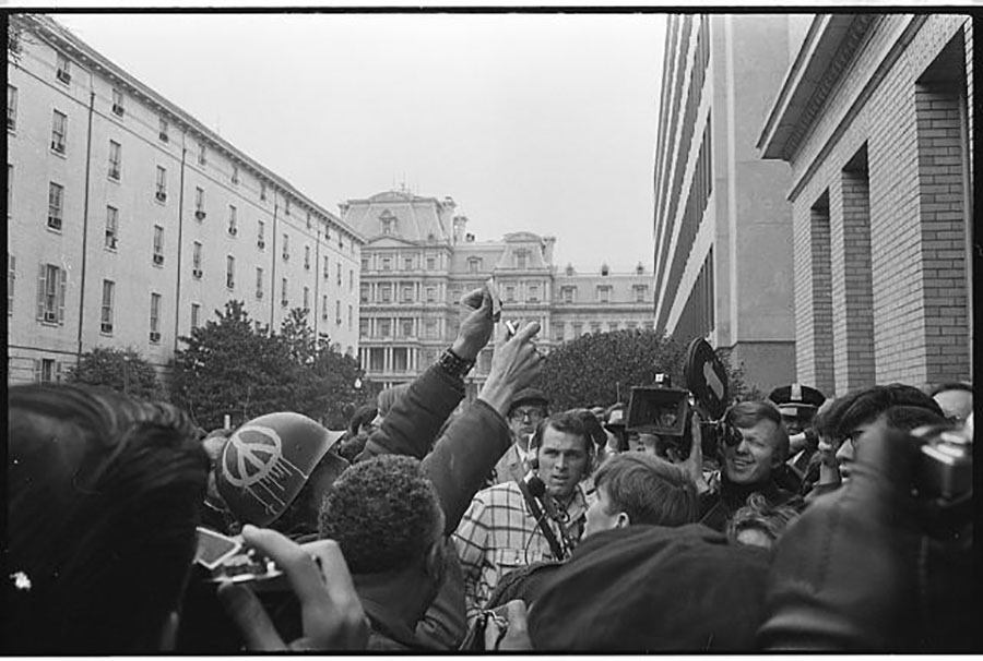 19 March 1970 Burning Draft Card