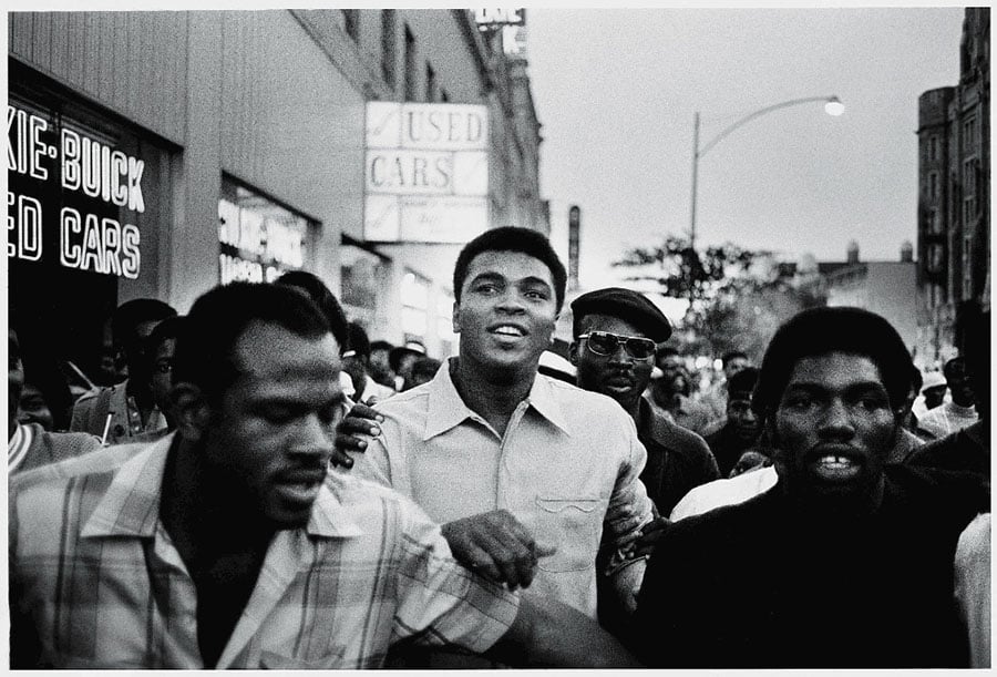 Muhammad Ali With The Black Panthers