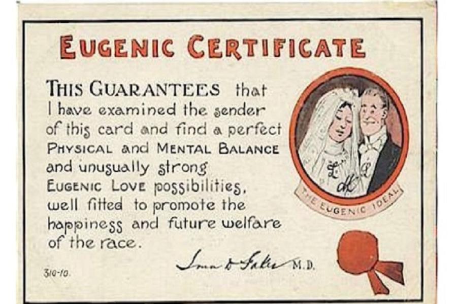 Eugenics Certificate