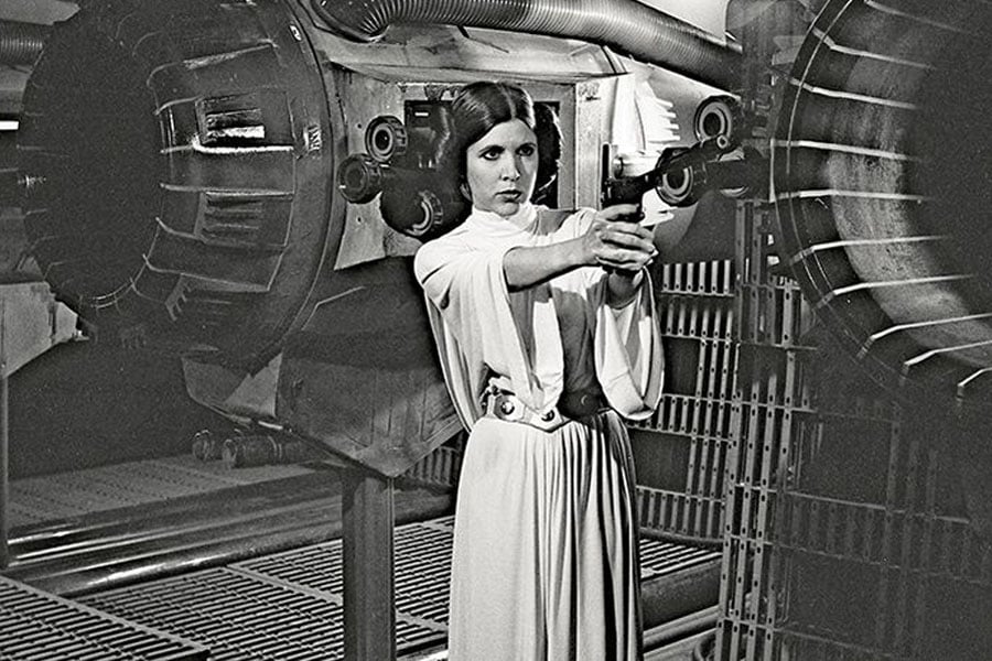 Carrie Fisher As Leia