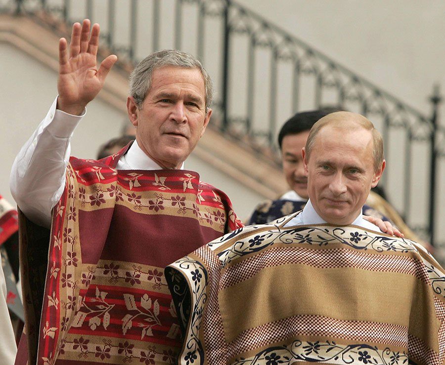 Putin Bush