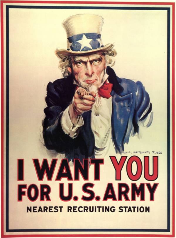 World War 1 Propaganda Posters Used By The U.S. Government