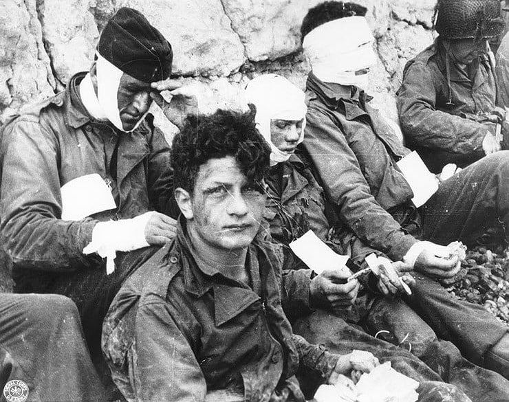 World War 2 Photos Wounded Soldiers