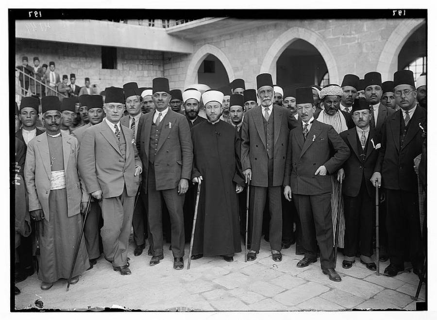 Arab Delegation In London In 1929