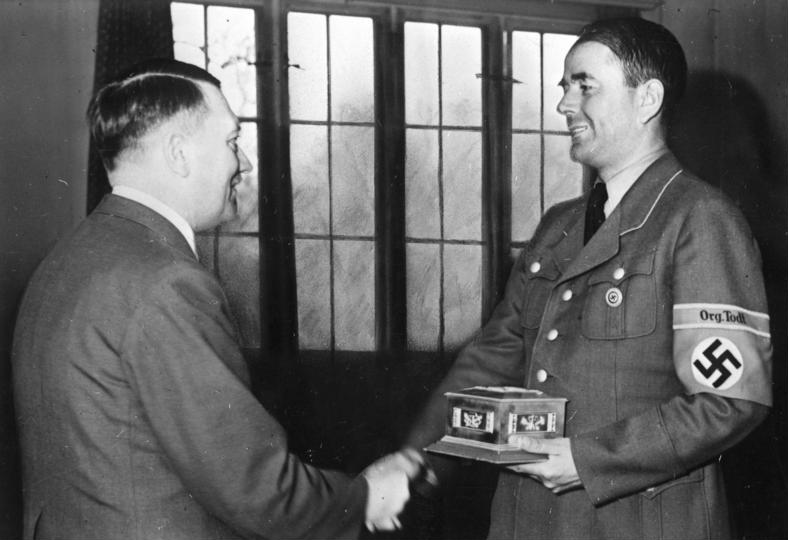 Adolf Hitler And Albert Speer