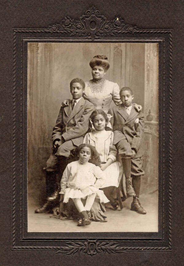 Ida Wells With Her Children