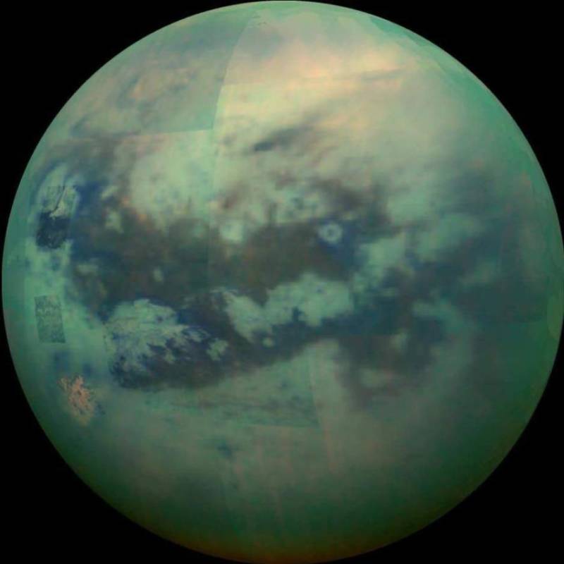 Titan Moon Of Saturn