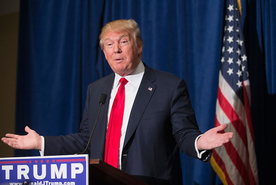 Trump Shrug