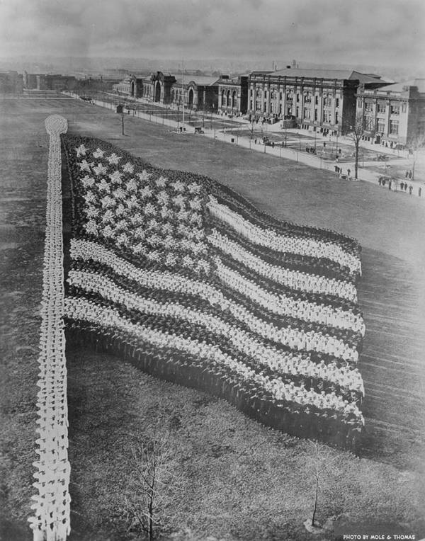 Living Photographs American Flag