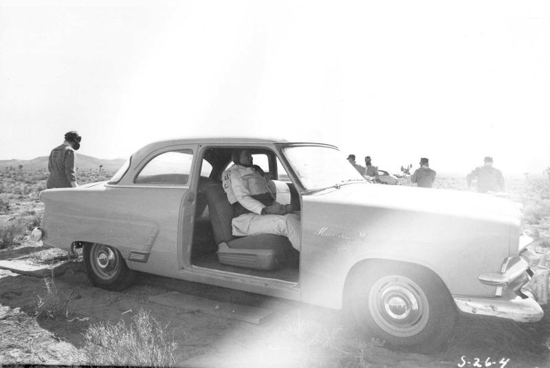 Operation Doorstep, Civil Defense Study, 1953 - Stock Image - C033/4519 -  Science Photo Library